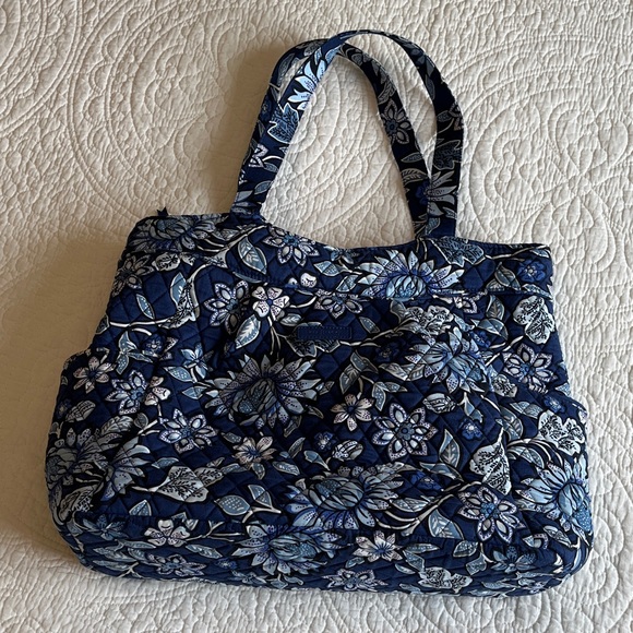 Vera Bradley Tote Bag Tropics Tapestry Quilted Purse Y2K Coquette Preppy Beach - Picture 4 of 16